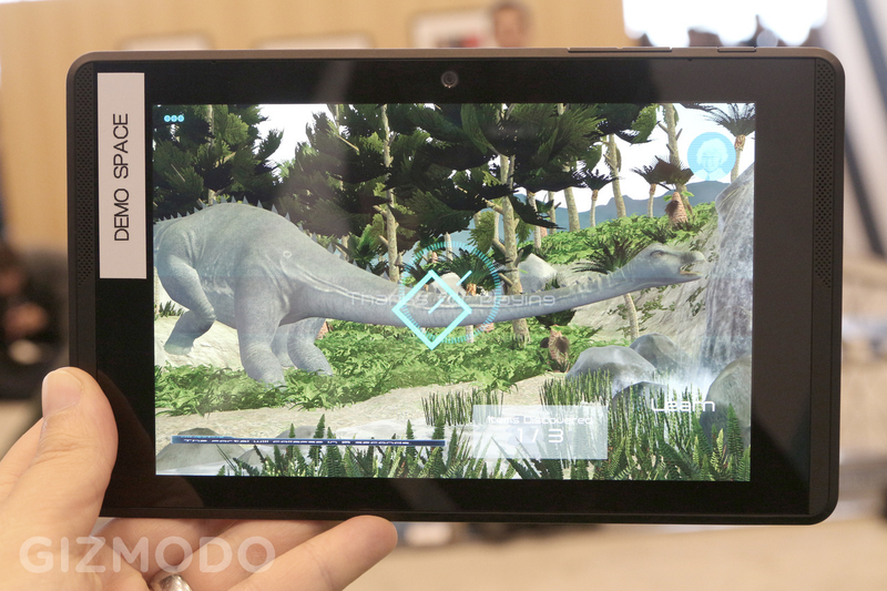 Illustration for article titled Hands-On: Google's Project Tango Is Now Sized for Smartphones